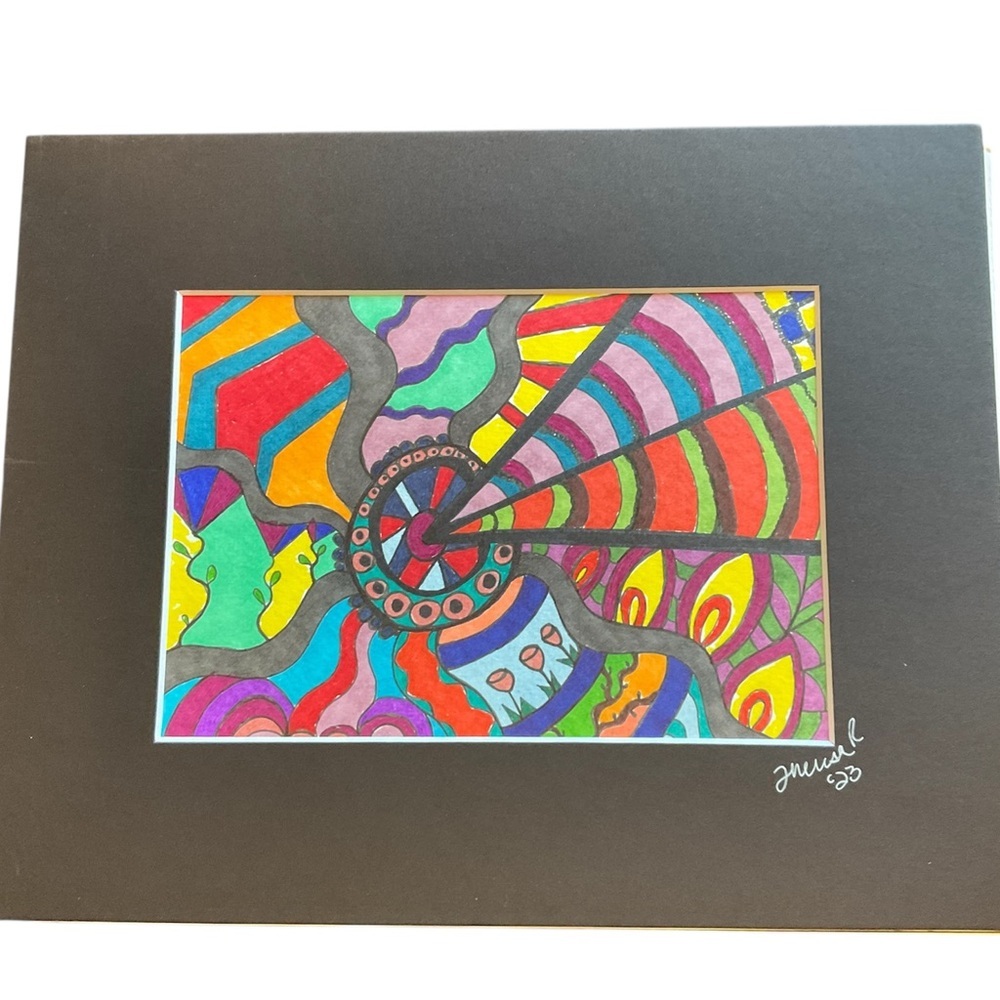 Original Intuitive Abstract Drawing